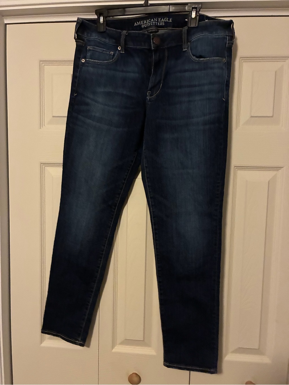 American Eagle Outfitters Women’s Skinny Jeans - Dark Blue Wash